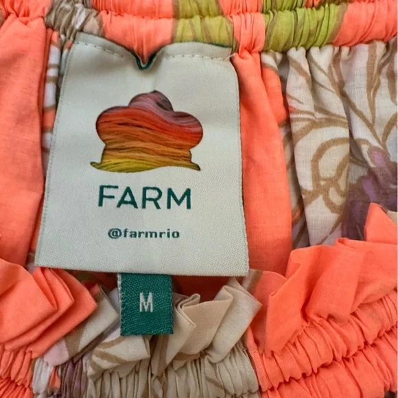 FARM RIO
Tiered printed cotton mini dress size M (g8) - Picture 8 of 13